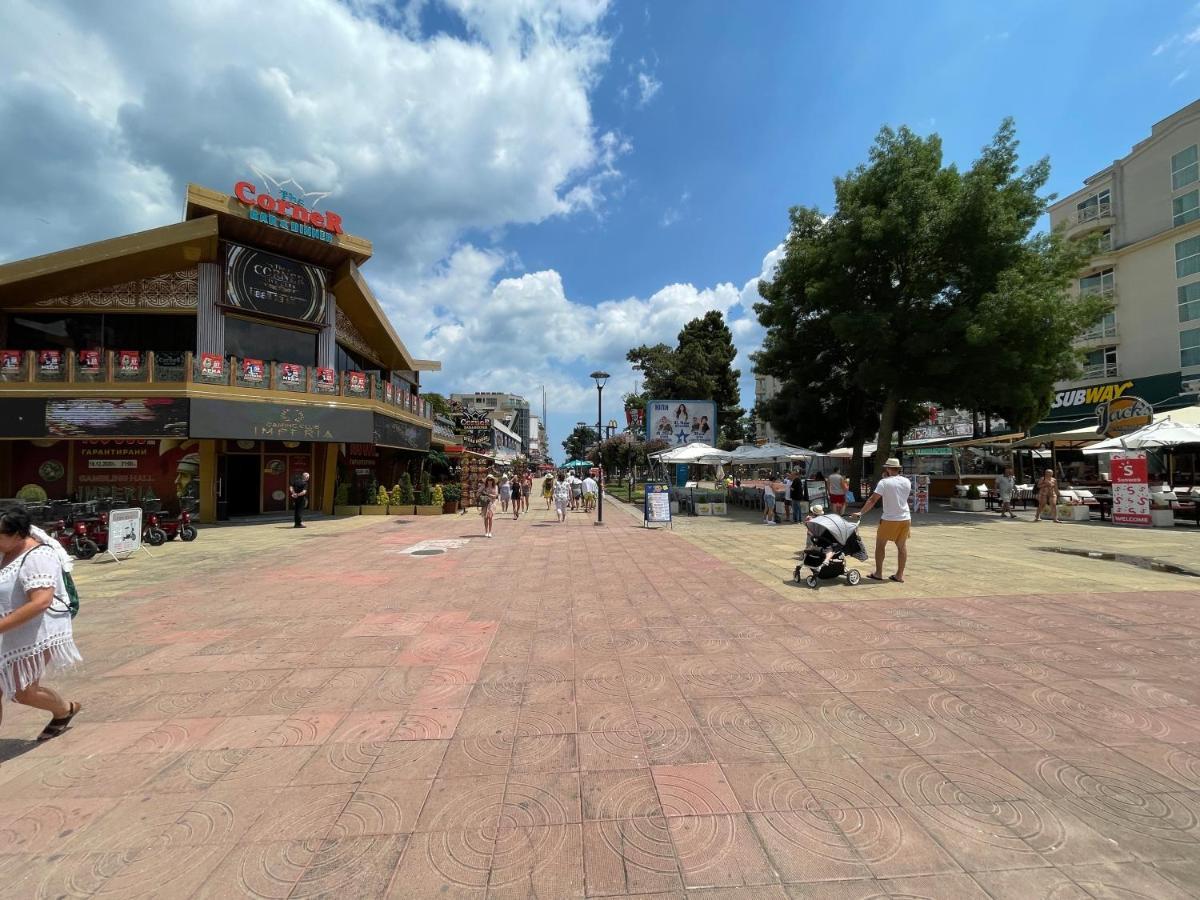 Alexandrov Plaza Studio Leilighet Nesebar Eksteriør bilde